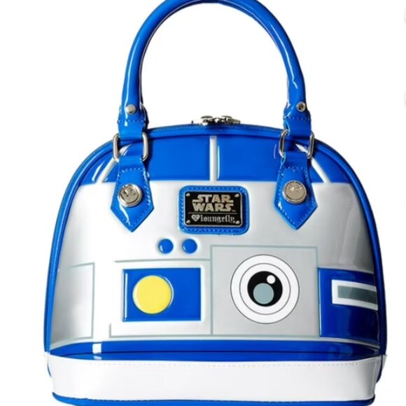 Loungefly Star Wars R2-D2 Patent Dome Bag NWT & Plastic - Picture 1 of 2